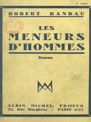 cover image of Les meneurs d'hommes